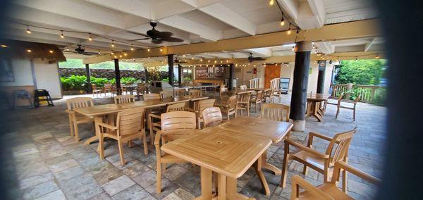 Snack Bar prior to entering luau