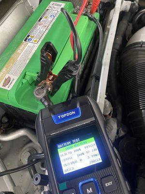 We perform computerized battery testing.