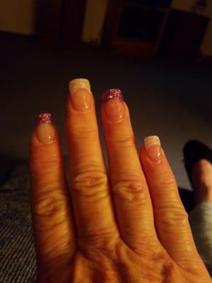 Love happy nails, their fast, clean anything you want they will do, great prices, ausome work.