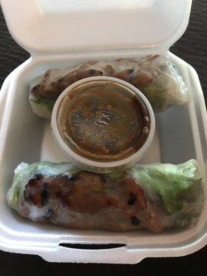 Fresh spring rolls