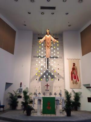 Alter in the Chapel.