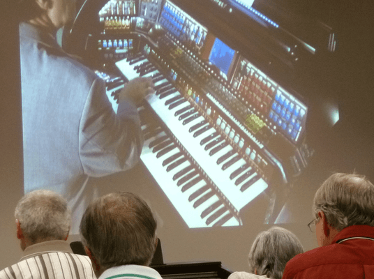 Organ Stop class in session