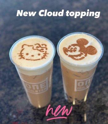 House Milk Tea with Cloud topping