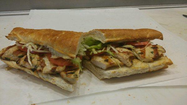 Grilled Chicken Hoagie