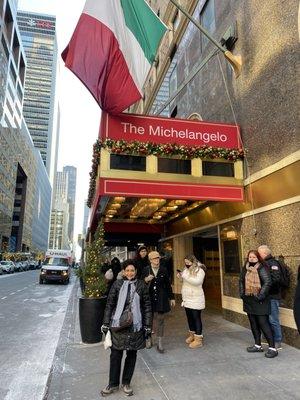 Entrance on 51st Street