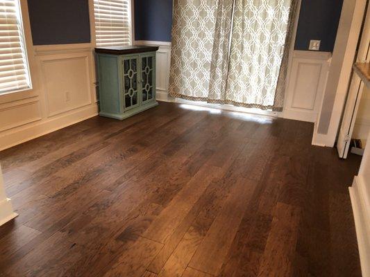 Hardwood Floors Dining Room