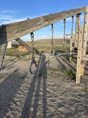 Red Desert Rose Campground play area.