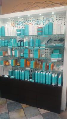 Moroccan Oil retail area