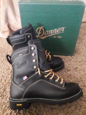 My new Danner Boots from Joe Hassan's of Lodi, Ca