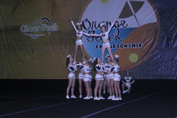 Competing in Orange Beach is always FUN for PNC Cheer!