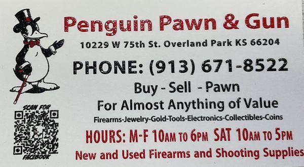 Penguin Pawn & Gun