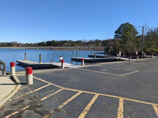 Blythe Landing Park boat launch, Huntersville