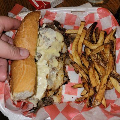 Philly steak Xtra cheese