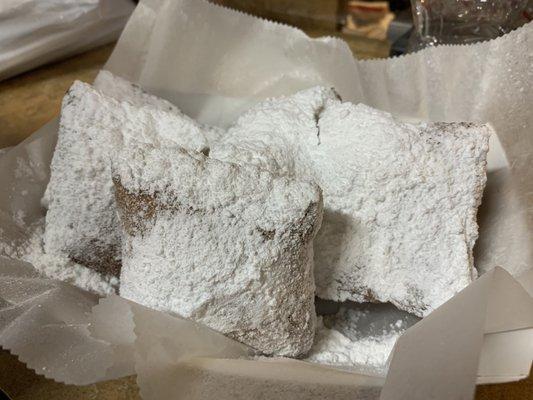 Beignets - with cinnamon and delicious