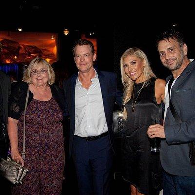 Brad Heller with Oscar Nominee Greg Kinnear at the premiere of "Same Kind of Different As Me"