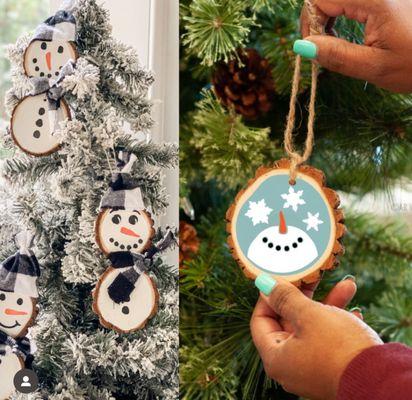 FAMILY TIME ! Create custom ornaments