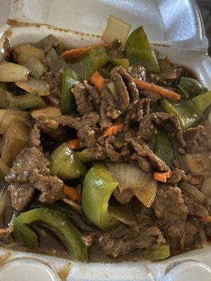 37. Pepper Steak with Onion