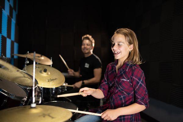 Drum lessons for all ages!