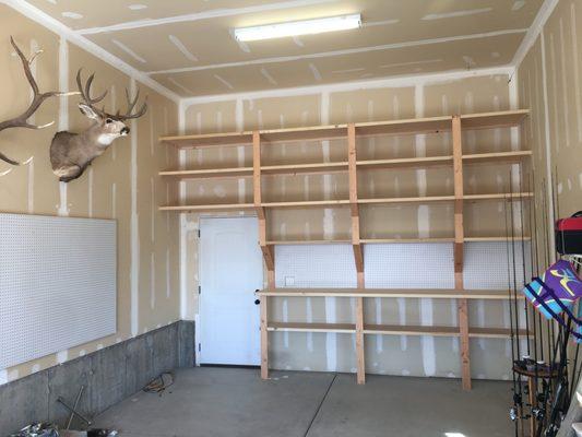 Get Organized with New Garage Shelving!