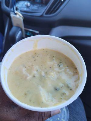 Broccoli  soup..