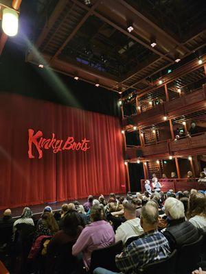 3/28/2024 - Kinky Boots was such an amazing production! So much fun in the Winningstad Theater.