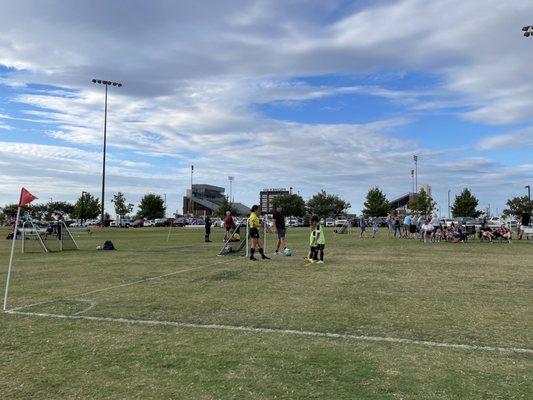 The referees all do a great job communicating with the coaches and the players.