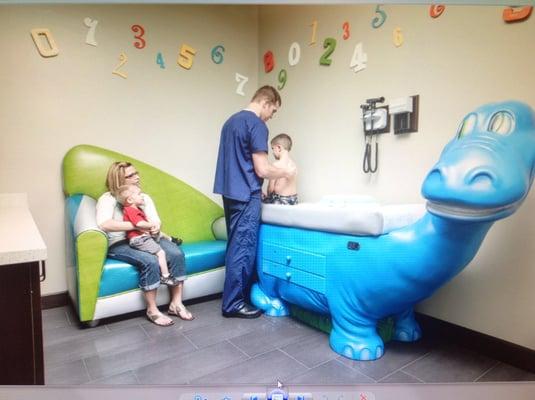 One of the pediatric rooms!!