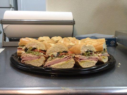 Don't forget sub shack for your next event, call today to order a party platter.