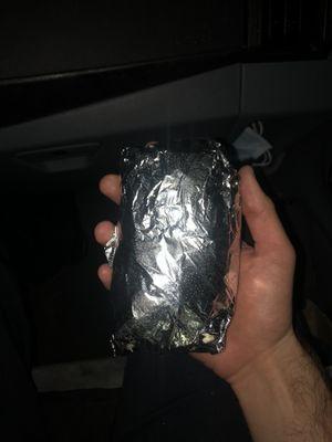 Chicken burrito