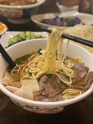 lan N1. Signature Lanzhou Beef Noodles