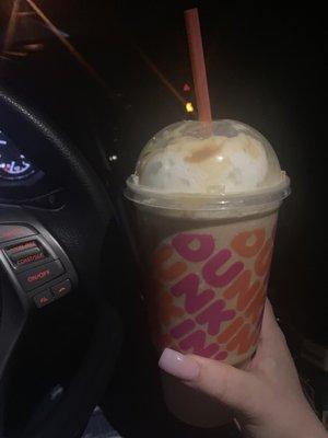 Large Frozen Caramel Coffee