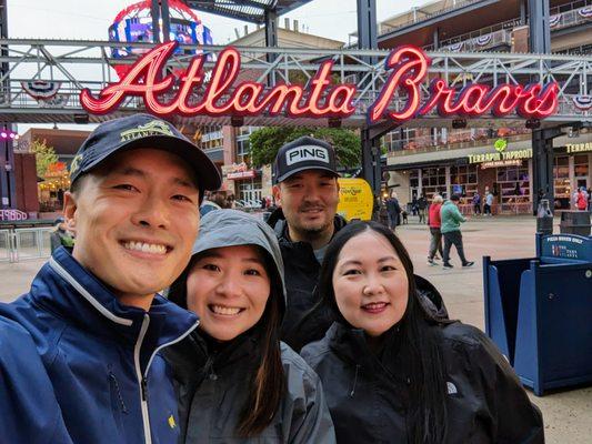 Atlanta Braves vs San Diego Padres on April 8, 2023. Opening week. It was a cold one!