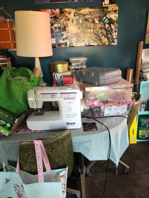 Sewing table