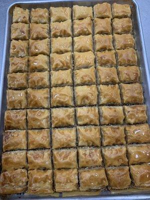 Baklava trey for our sweet customers