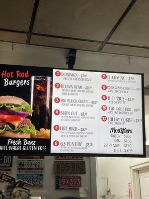 Burger menu