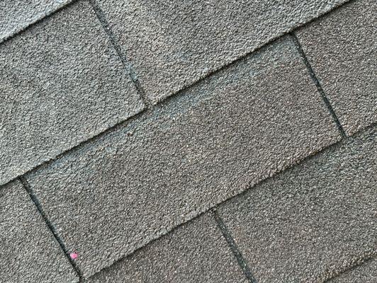 Creased shingle on 3 tab 25 yr roof