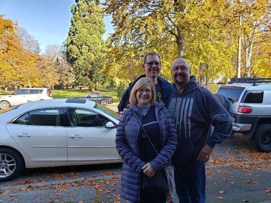 Another happy wine tour couple. Thank you Matt and Angela for the excellent day.