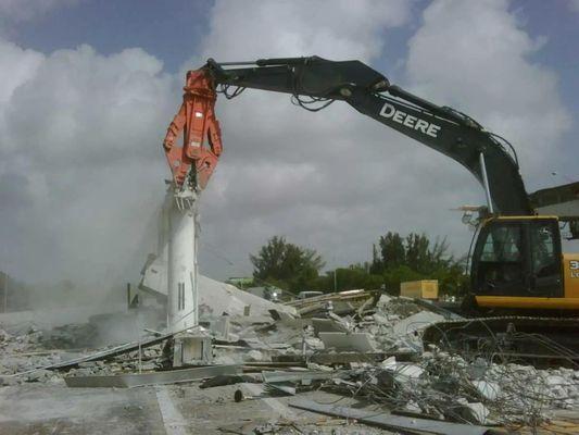 Recycle Capital also provides demolition and land clearing services in South Florida