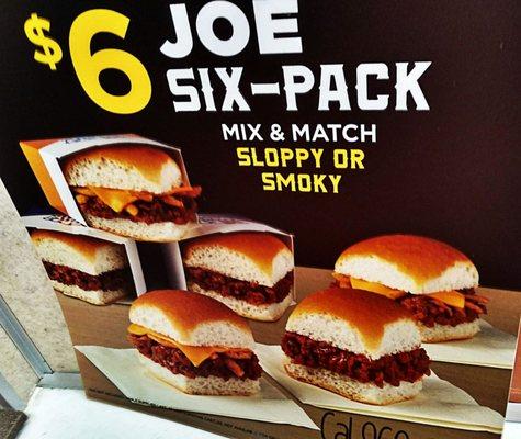 Great Six pack Smoky Joe Sliders a must try OMG Wonderful