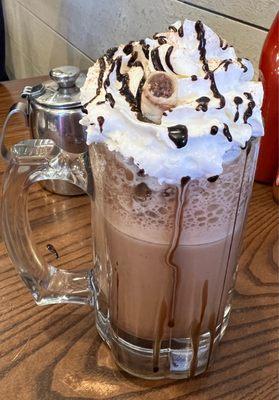 Fancy hot chocolate