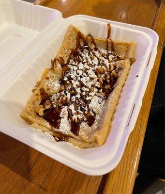 Dulce De Leche Turtle Crepe