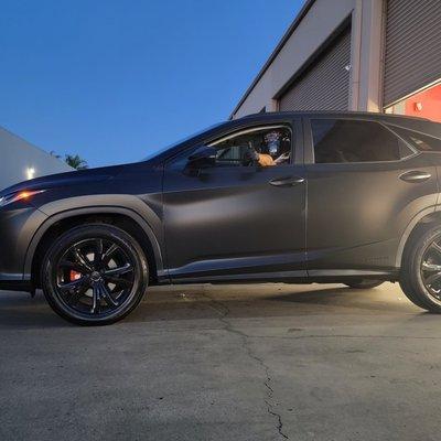 Lexus.. calipers where painted Hemi orange