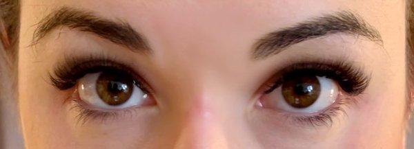 Natural Volume Lash Extensions