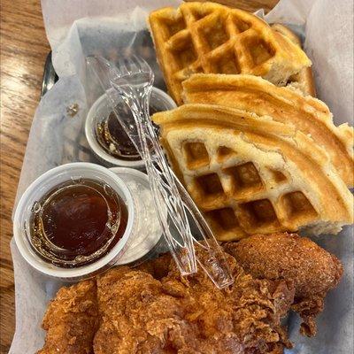 Chicken and Waffles