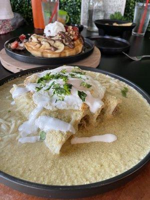 Enchiladas Suizas Montadas