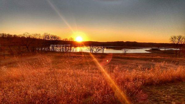 Lake Defiance in winter