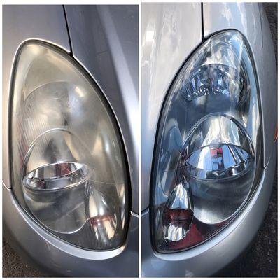 Headlights. Before and after!