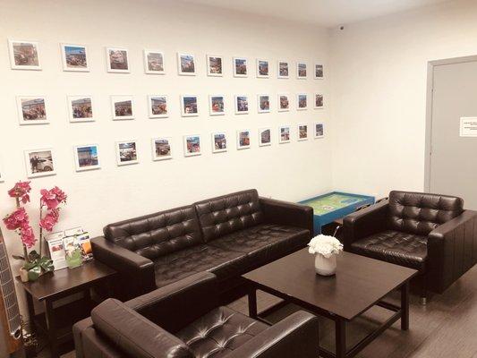 Customer Lounge, We have a very comfortable Customer Lounge and Play Area for little ones.