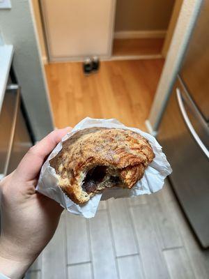 Chocholate Hazelnut Croissant