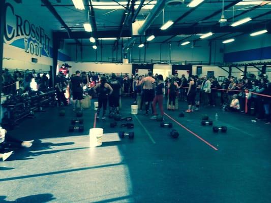 The first competition held @ #CrossFit #Lodi. It was a success and I look forward to the upcoming second Santa Smackdown.